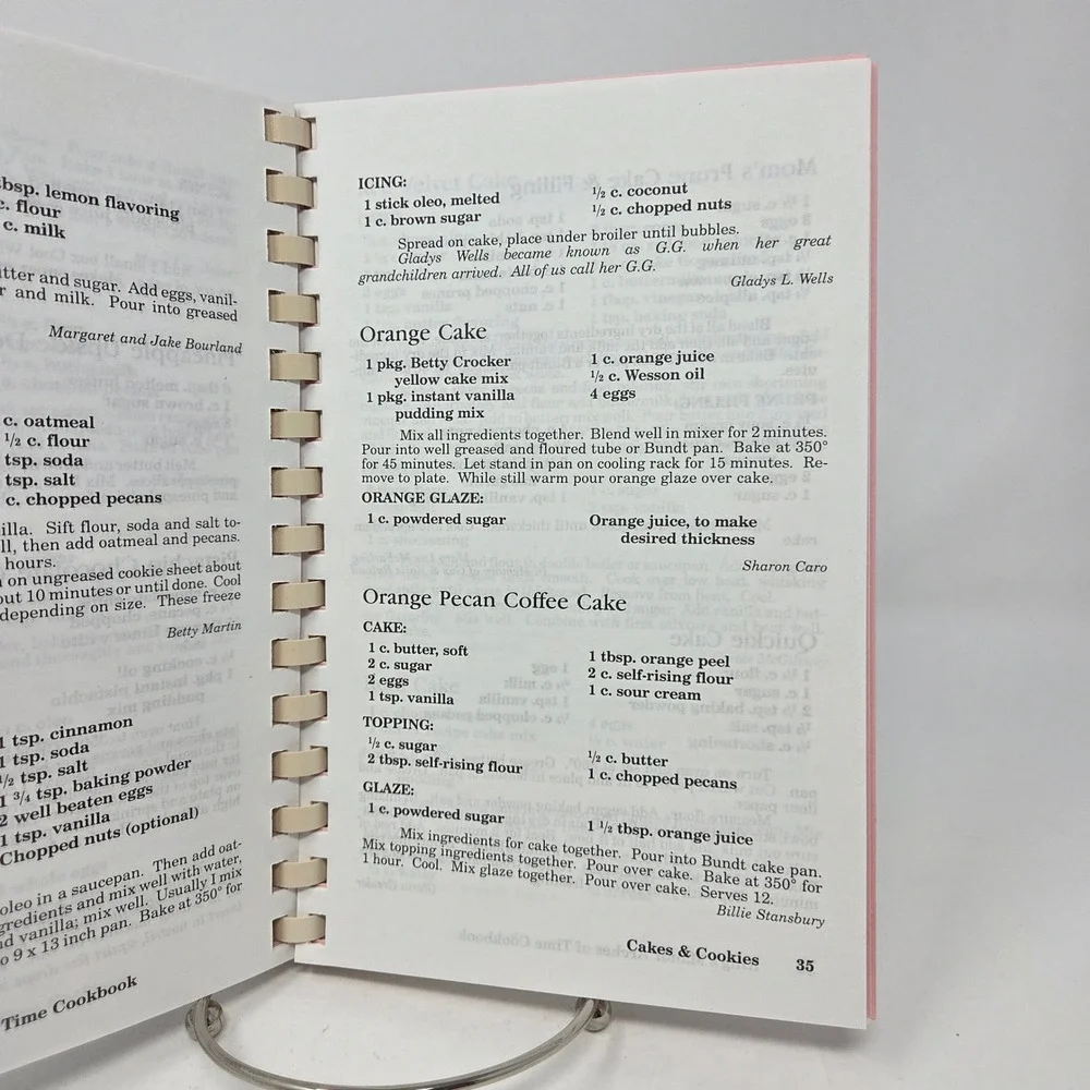Kings Manor Arches of Time Cookbook Hereford Texas Methodist Home Recipes 2000